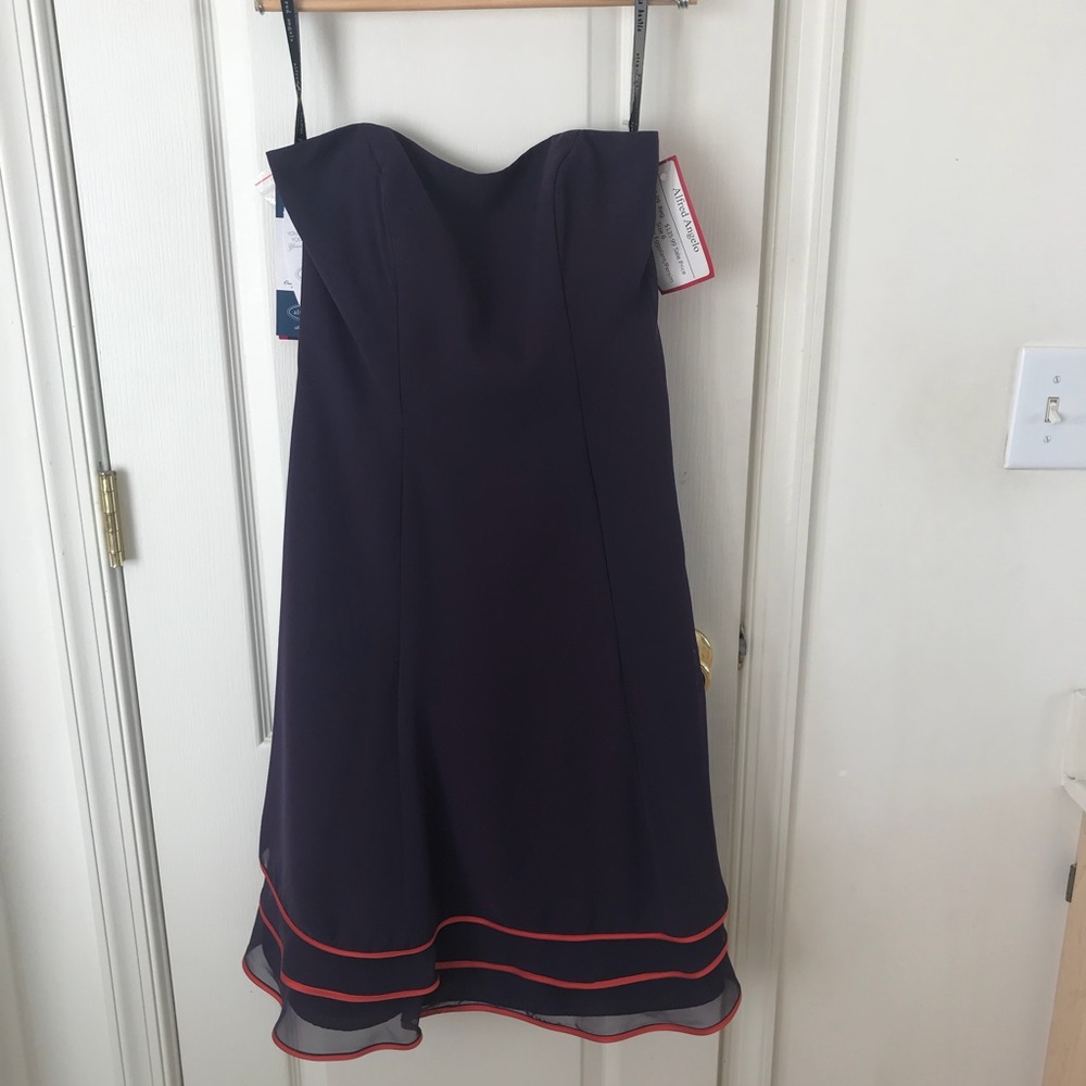 NWT ALFRED ANGELO EGGPLANT PERSIMMONS SZ 6 FORMAL